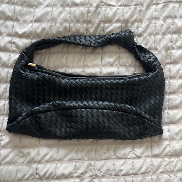 Melie Bianco - The Brigitte Satchel in Black - Picture 5 of 8